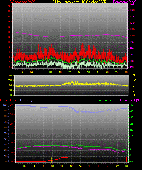 24 Hour Graph for Day 10